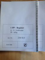 2 neue Register Buchstabenregister A - Z Bayern - Simbach Vorschau