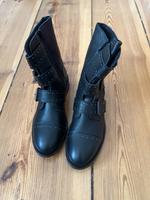 Mrs & Hugs Stiefel Leder schwarz Thüringen - Zeulenroda-Triebes Vorschau