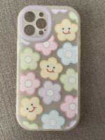 iPhone 12 Pro Max Hülle Blumen Smiley Cute Pastell Hessen - Hadamar Vorschau