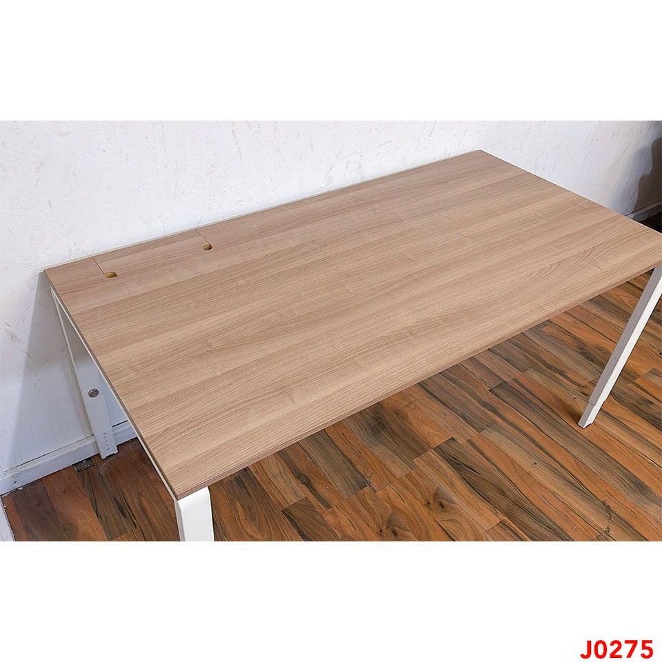 Büromöbel Set: PALMBERG Schreibtisch Highboard Schrank 80 cm weiß in Berlin