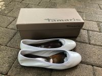 Tamaris Ballerinas weiß NEU Brautschuhe Hochzeitsschuhe 37 West - Unterliederbach Vorschau