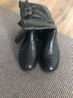 Schwarze Damen Stiefelette Leder Gr 42 Nordrhein-Westfalen - Alsdorf Vorschau