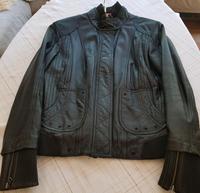 Lederjacke schwarz echtes Leder Gr. 36 Street One Niedersachsen - Lehrte Vorschau