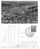 Ansichtskarte 1957 Tegernsee S/W Wallberg Ganzsache 10 Pfennig Nordrhein-Westfalen - Pulheim Vorschau