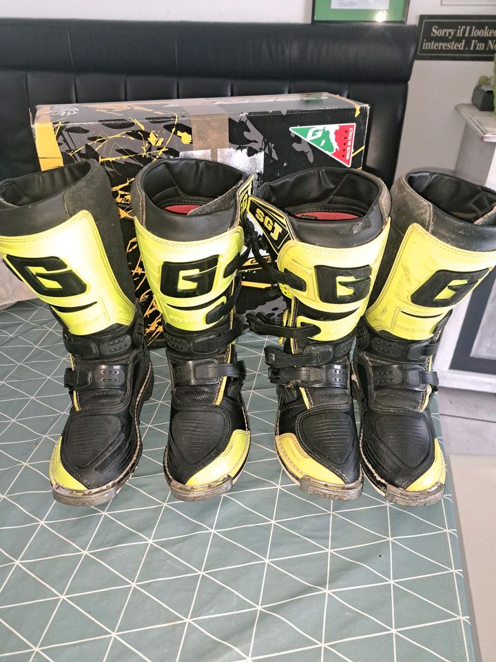 Gaerne SGJ Motocrossstiefel,Crossstiefel,Kinderstiefel Gr.37+38 in Feuchtwangen