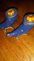 2  Kerzenhalter blau Gold NEU Schleswig-Holstein - Schiphorst Vorschau