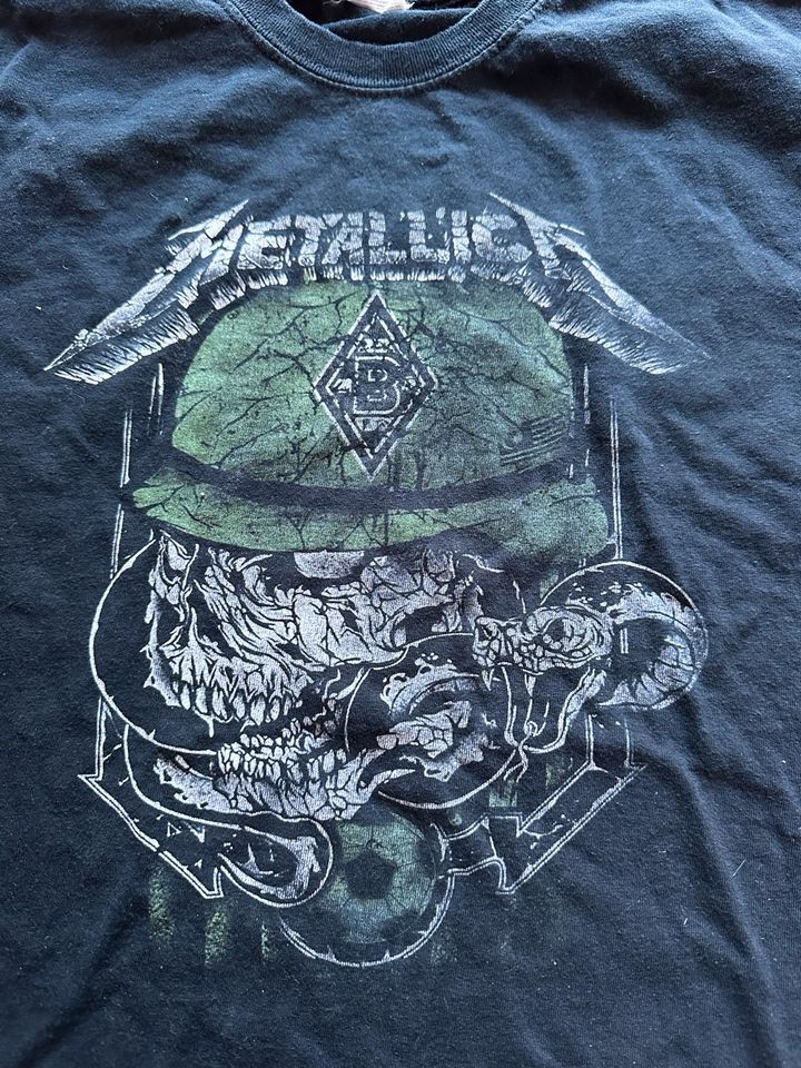 Metallica Shirt - T-Shirt - Borussia Mönchengladbach Größe M in Walldorf