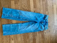 Hose Jeans Gr. S breites Bein wide leg blau Bayern - Erlangen Vorschau