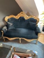 Barock Sofa schwarz gold von Casa Padrino Hannover - Kirchrode-Bemerode-Wülferode Vorschau