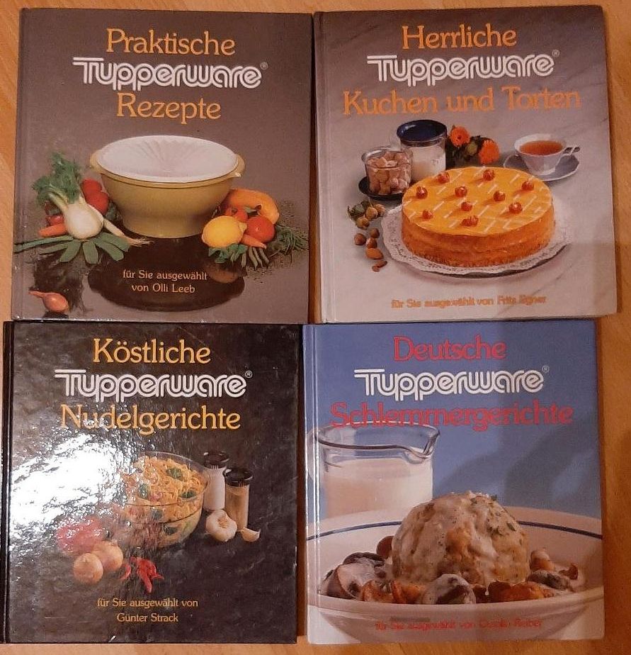 4 x Tupperware Koch,- Backen Bücher in Bingen