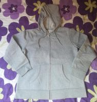 Sweatjacke mit Kapuze, unbedruckt, Farbe grau, Gr. L Nordrhein-Westfalen - Hamm Vorschau