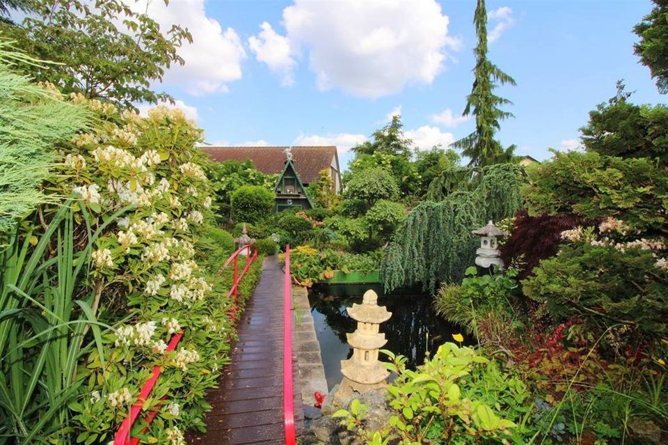 Wohn- und Geschäftshaus mit Gartenparadies zu verkaufen in Ilmenau