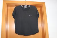 Jack Wolfskin, Damen-T-Shirt mit Logo, schwarz, Baumwolle Bochum - Bochum-Nord Vorschau