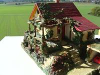 Einfamilienhaus Diorama in Gemischtbauweise (Holz) in Spur H0 Baden-Württemberg - Kornwestheim Vorschau