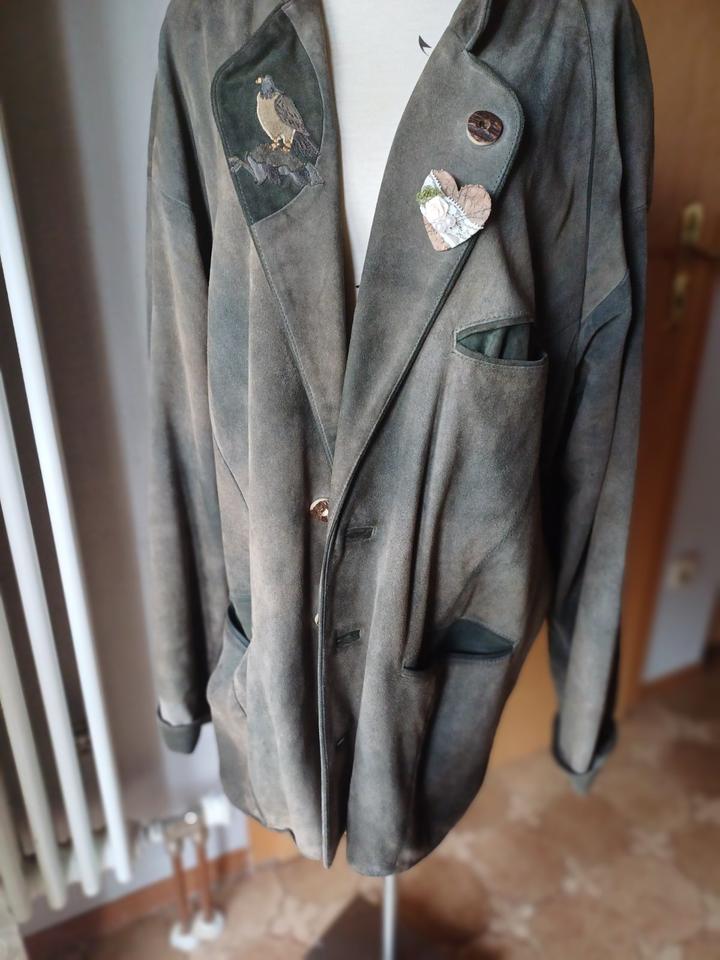 Meindl Hirschleder Trachten Lederjacke-velour  Gr.58        100% in Arnstorf