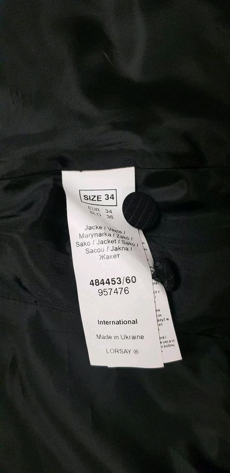 3tlg o einzeln Kostüm Gr34 Orsay Shirt Jette Joop wie neu ab 9€ in Nordenholz