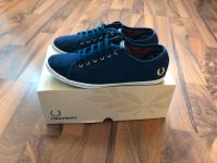 Fred Perry Canvas Sneaker Blau Größe EU 41/UK 7 Schuhe Hamburg-Mitte - Hamburg St. Georg Vorschau