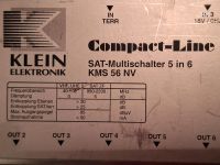 Satelliten Switch 6-fach SAT Multischalter Klein Bayern - Freilassing Vorschau