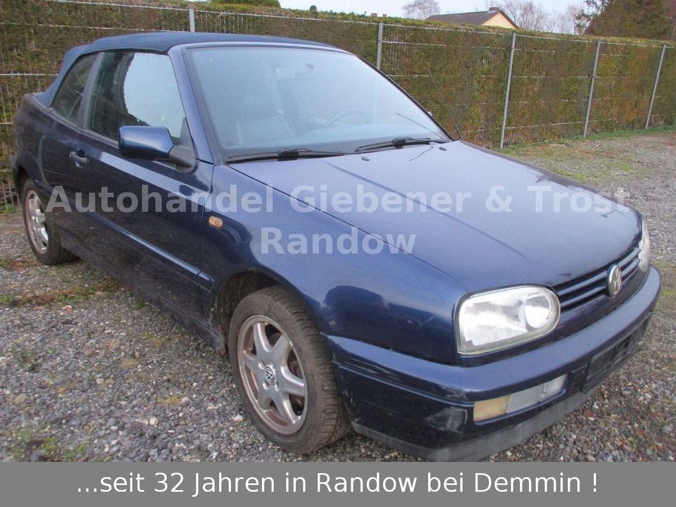 Volkswagen Golf Cabriolet++REDUZIERT++ in Demmin