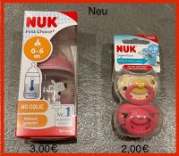 NUK First Choice Flasche und Schnuller Baden-Württemberg - Billigheim Vorschau