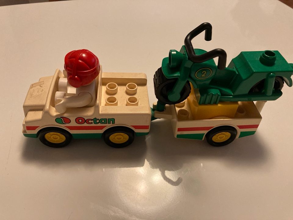 LEGO DUPLO 2621 OCTAN MOTORRAD MOTOCROSS TRANSPORTER in Mülheim (Ruhr)