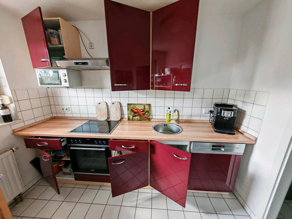 Küchenzeile 3m - sehr guter Zustand inkl. Elektrogeräte in Dresden