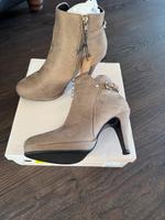 High Heel Stiefelette - taupe gr.39 Nordrhein-Westfalen - Bad Berleburg Vorschau