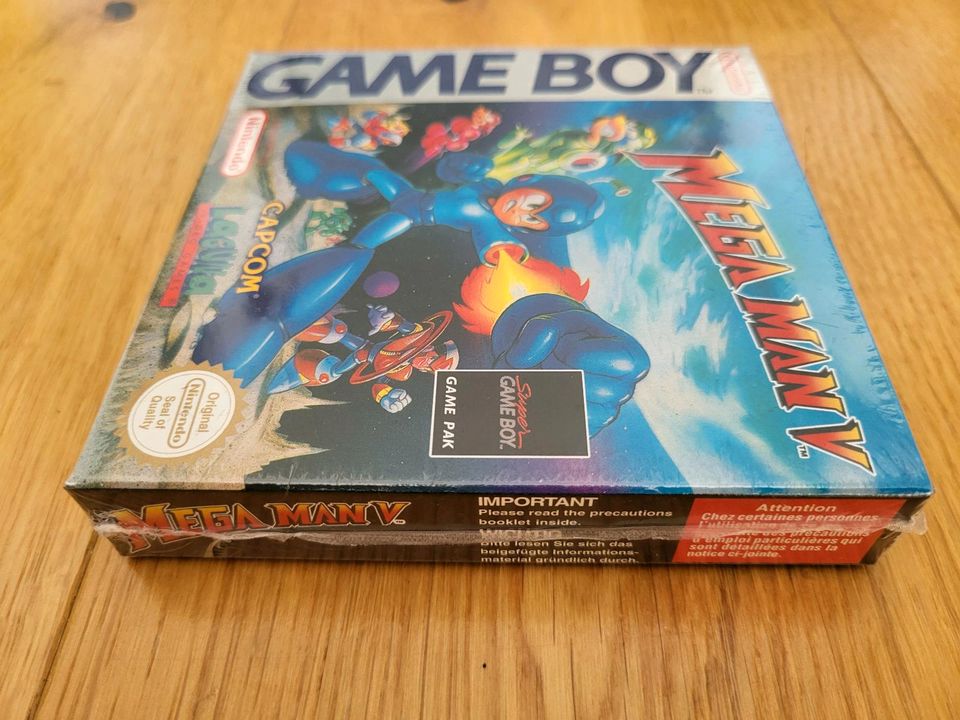 Mega Man V Gameboy sealed (Repro) in Rosenheim