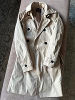 Trenchcoat beige Stradivarius Gr S halblang Baden-Württemberg - Angelbachtal Vorschau