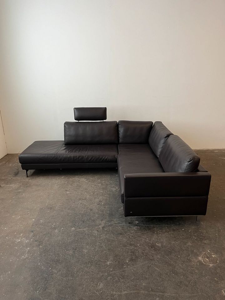 Rolf Benz Vida Designer Ecksofa Couch Leder in Backnang