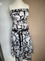 Black & White Floral Dress Kleid 36 A-Linie von Ann Christine Nordrhein-Westfalen - Leopoldshöhe Vorschau