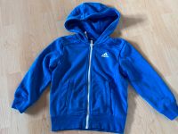 Adidas essentials sweat Jacke blau Gr. 104 Stuttgart - Mühlhausen Vorschau