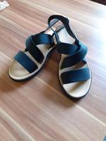 Lands End Sandalen schwarze Riemen Größe 40 Schleswig-Holstein - Bad Segeberg Vorschau