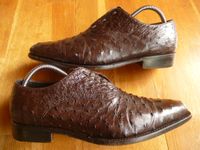 Luxus Ermenegildo ZEGNA ECHT STRAUSSENLEDER SCHUHE 9 EE Strauß 43 Rheinland-Pfalz - Bad Kreuznach Vorschau