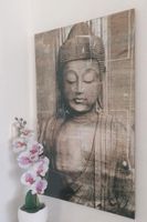 Buddha Bild 60x90 cm, sehr dekorativ, used Look Bayern - Königsbrunn Vorschau