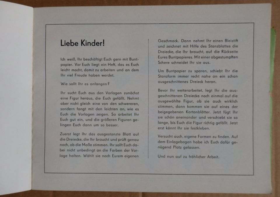 "Sterne, Blumen, Schmetterlinge",Anleitung für Papierbastelarbeit in Dresden