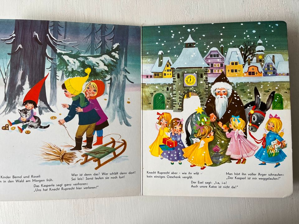Buch Weihnachten Vorlesen Pestalozzi Vintage 60er 70er 80er Waldo in Gallmersgarten