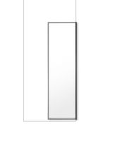 Wilson Wall Mirror Wandspiegel 40x140cm schwarz neu Hessen - Rödermark Vorschau