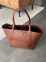 Tommy Hilfiger Shopper Push Lock Tasche Braun Cognac Leder Nordrhein-Westfalen - Waltrop Vorschau