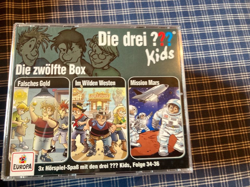 CD Sammlung, die drei ??? Kids, 7 Boxen, 21 Hörspiele in Reit im Winkl