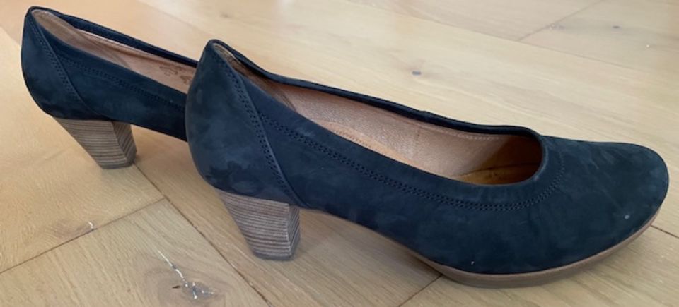 Top Damen Schuhe, Marke Gabor Comfort, blau, Wildleder, Größe 4 in München
