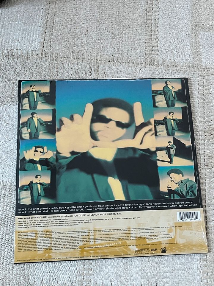 Ice Cube - Lethal injection LP Vinyl Schallplatte NEU Rap HipHop in Glinde