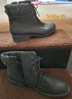 Boots Damen Winter schwarz Größe 40 Brandenburg - Spremberg Vorschau