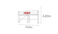 Baugerüst 6x4,2 m Gerüst 25,2 qm  Alu-Sperrholzbeläge Gerüstbau Baden-Württemberg - Schwäbisch Hall Vorschau