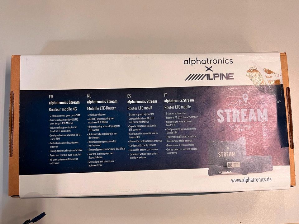 Alphatronics - Router STREAM alphatronics Paket mit Antennen in Elmshorn