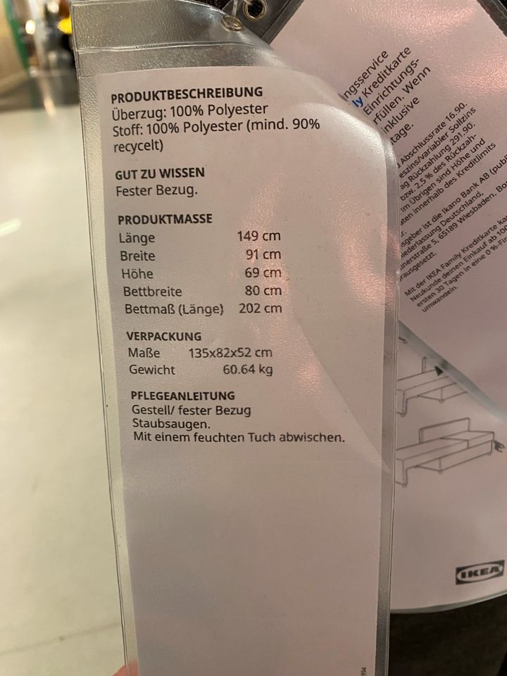 Ein Schlafsofa von Ikea in Leipzig