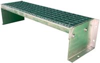 1 Stufen Treppe 70cm B Stahltreppe Standtreppe verzinkt H 20cm Nordrhein-Westfalen - Hamminkeln Vorschau