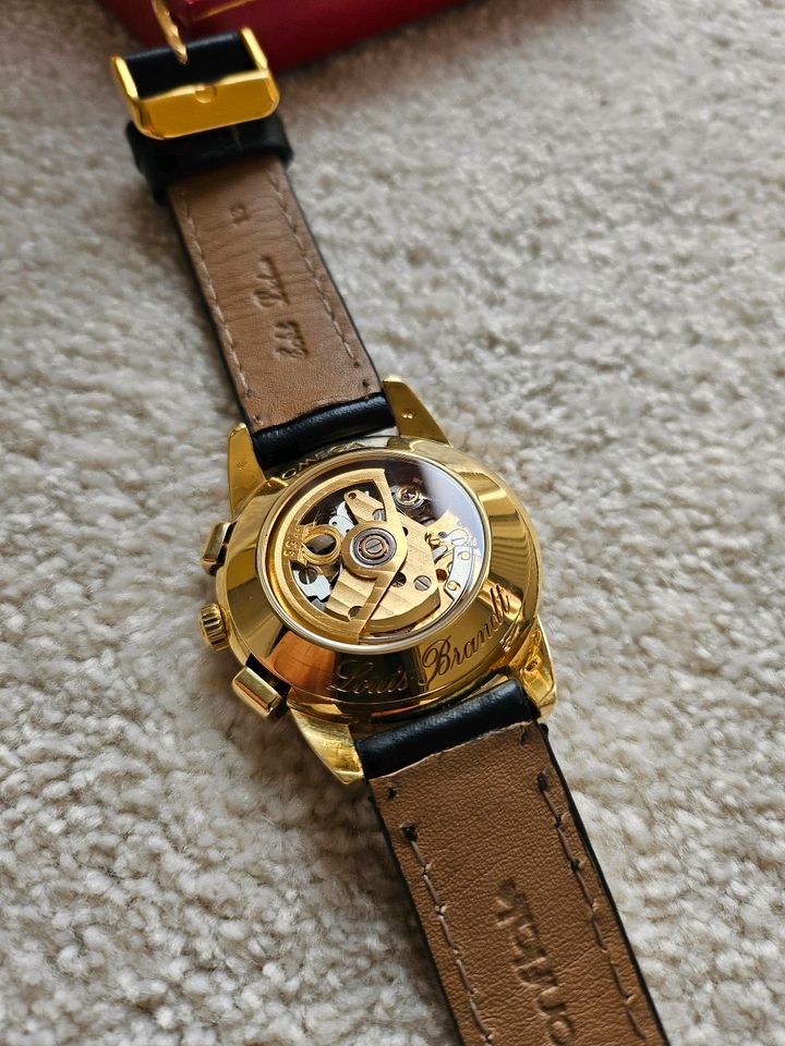 Omega Gold Uhr 750 18K Louis Brandt in Hannover