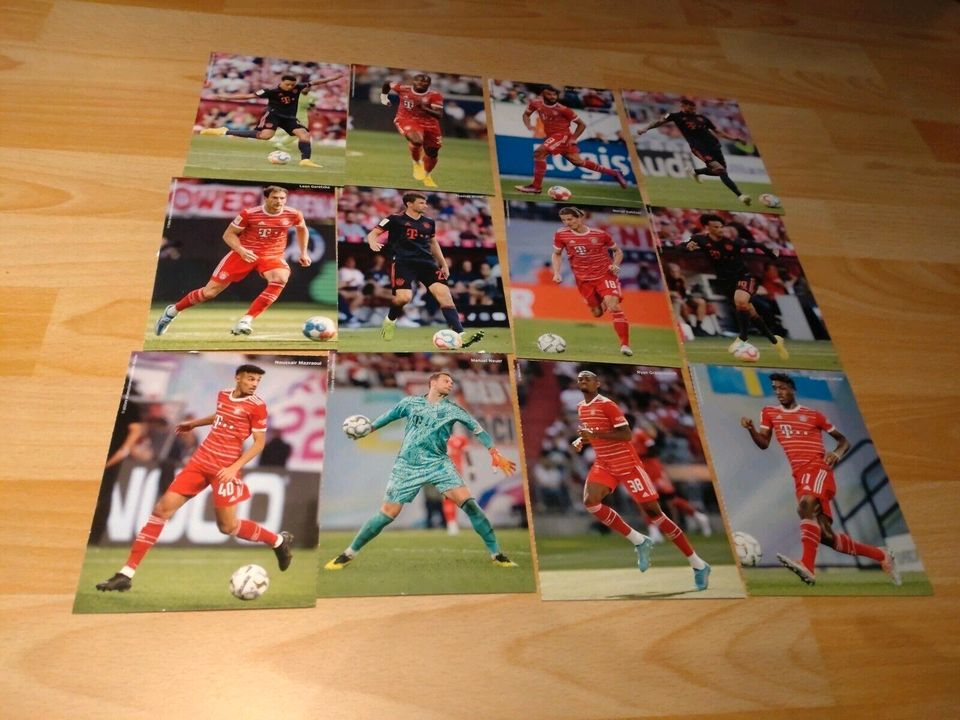 FC Bayern Fanset - "Sportbeutel,Quiz,Mini Fussball,Postkarten" in Velpke