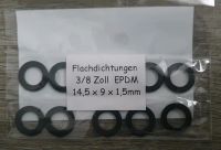 Flachdichtung Dichtung 3/8 14,5×9×1,5 mm EPDM Trinkwasser heiß Herzogtum Lauenburg - Mölln Vorschau